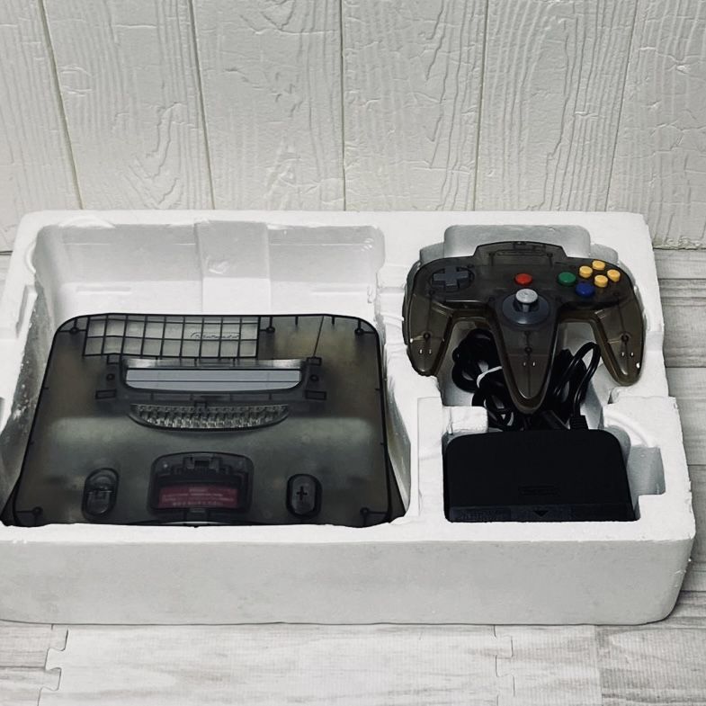 Rare Nintendo 64 Jusco Clear Gray