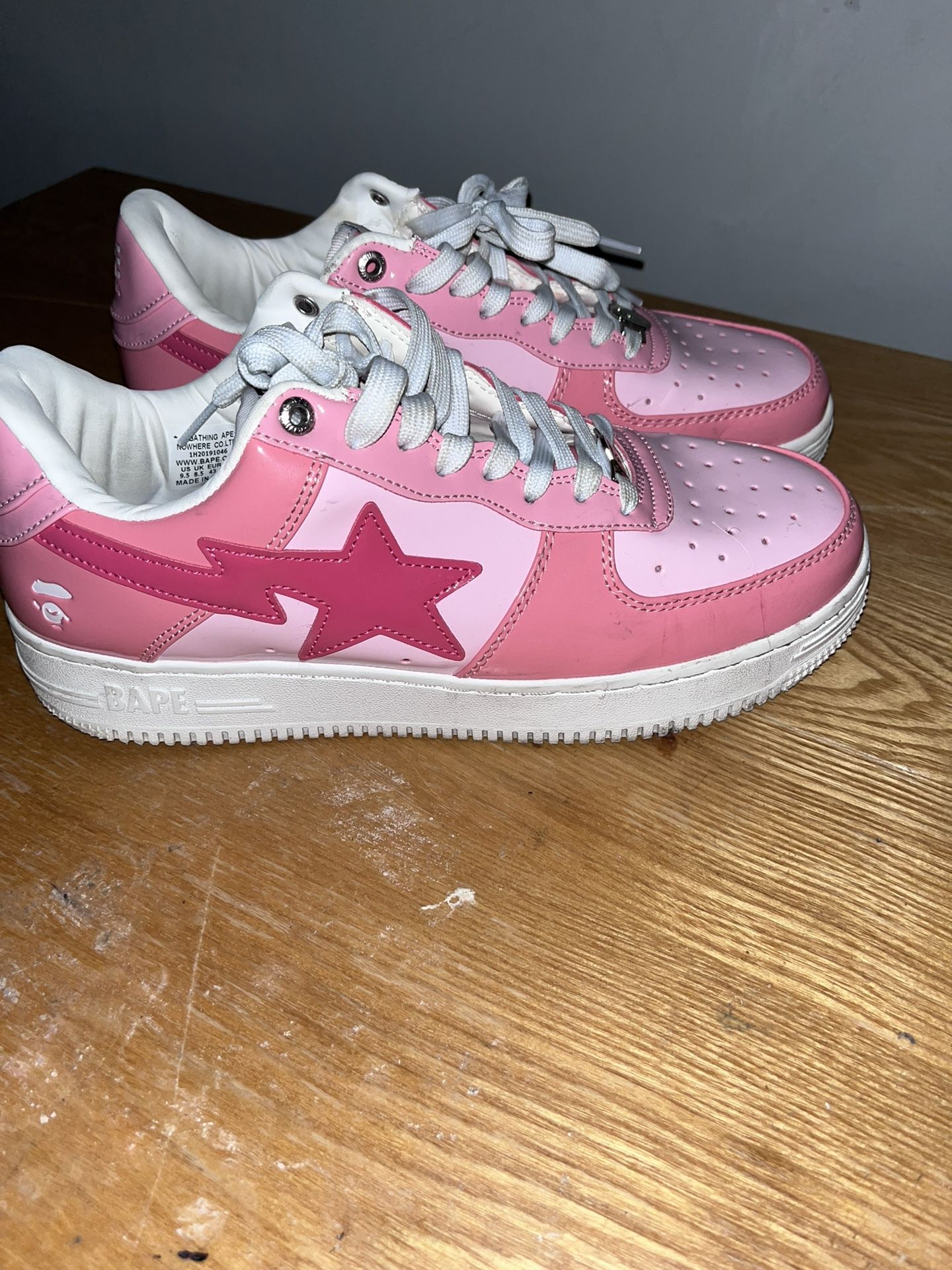 Red Bape Shoes 