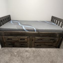 Solid Wood Kids Bed