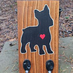 Wood Dog Leash Holders