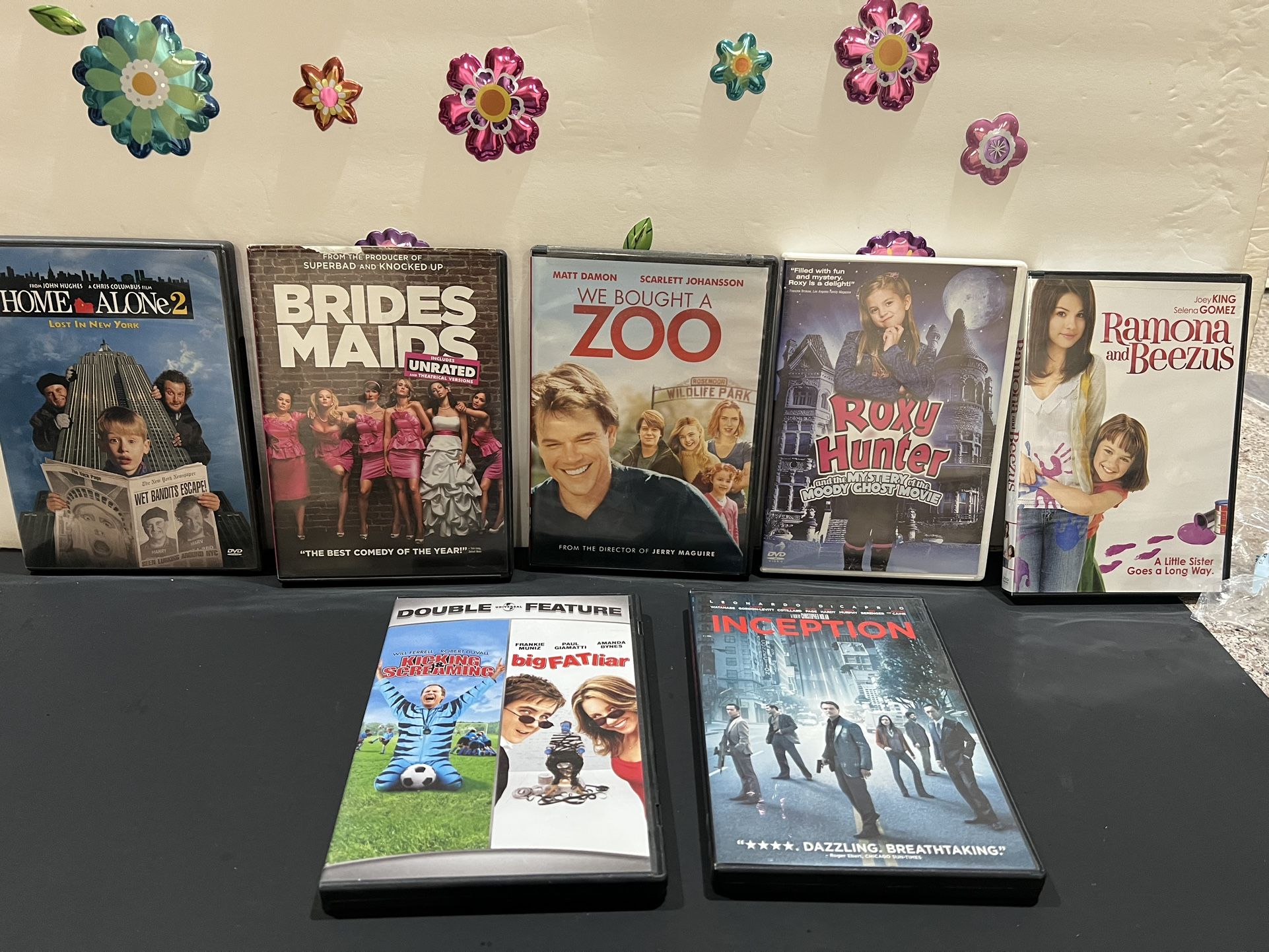 DVD’S - $3 EACH OR ALL 7 for $15