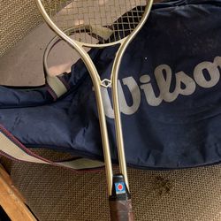 Vintage Wilson Tennis Racket 