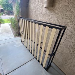 Bed Frame With LED lights 53 Inches Wide About.. 74 Length 10 Inch Height