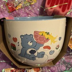 CARE BARE/   DONALD DUCK\ POWER PUFF EASTER RAMEN BOWLS W/SPOON - CHOPSTICKS  BASKETS