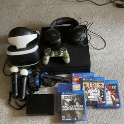 PS4 PRO 1TB And PS4 VR SET 