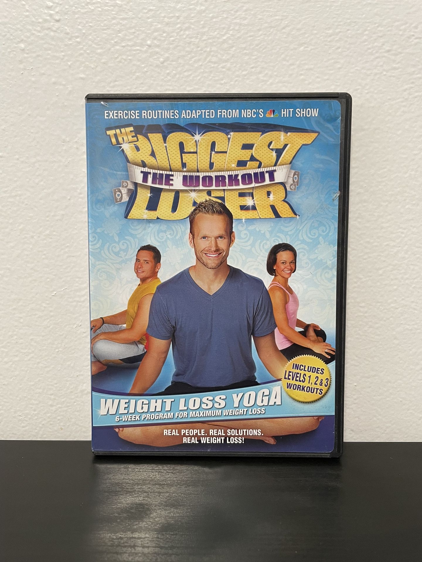The Biggest Loser Workout Weight Loss Yoga DVD 6 Week Exercise Program NBC 2008
