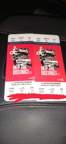 Wizards vs Warriors VIP ALL Inclusive Tickets