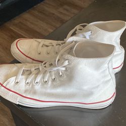 Size 11 Men’s White Converse