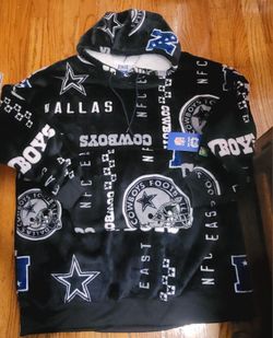 Brand New Dallas Cowboys Plush  Fleece Lined Hoodie