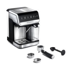 Gourmia Espresso, Cappuccino, Latte & Americano Maker with Automatic Frothing