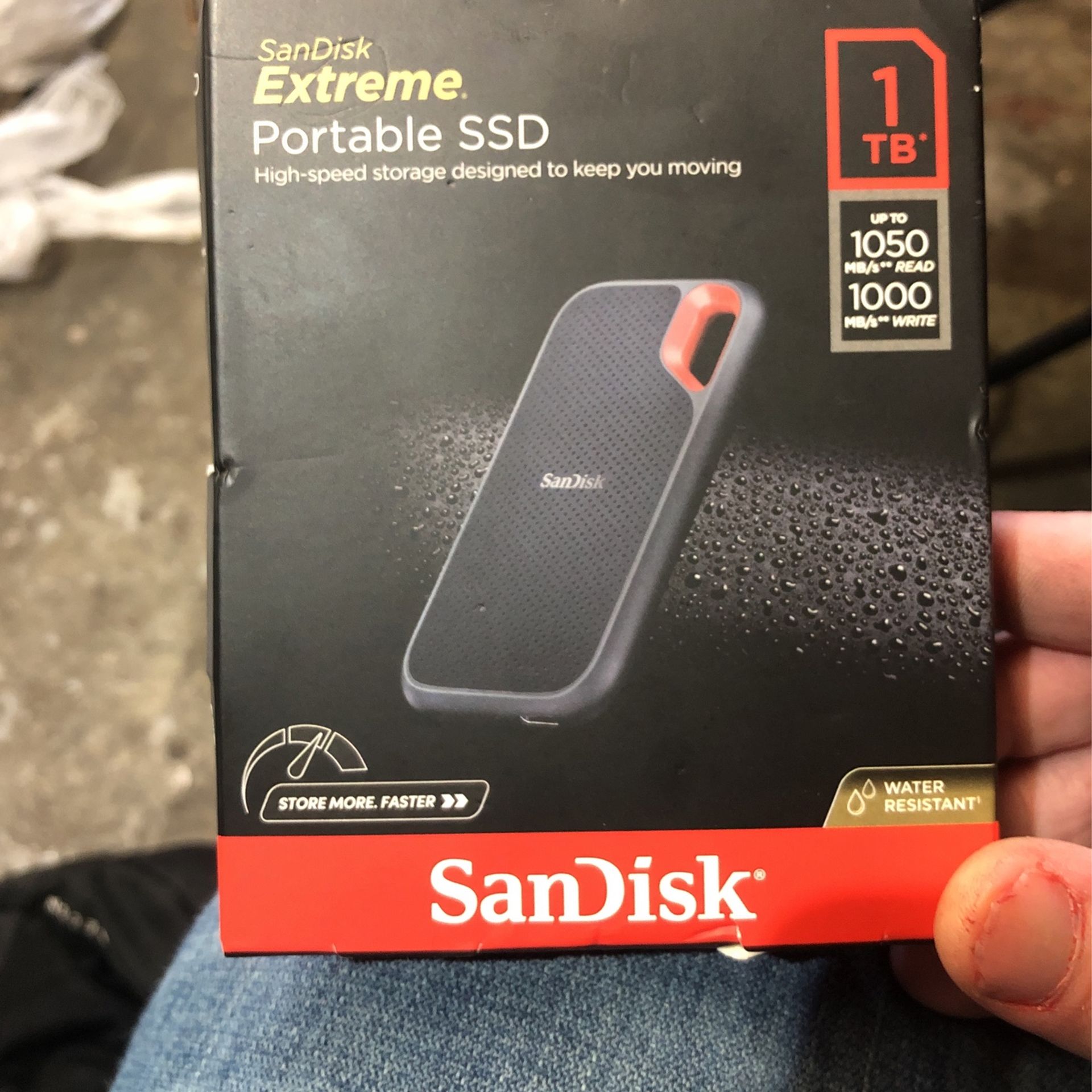 SanDisk Extreme Portable SSD 1TD