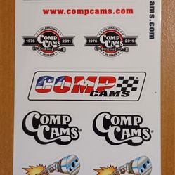 35th Anniversary decal sheet Competition Cams from 2011 