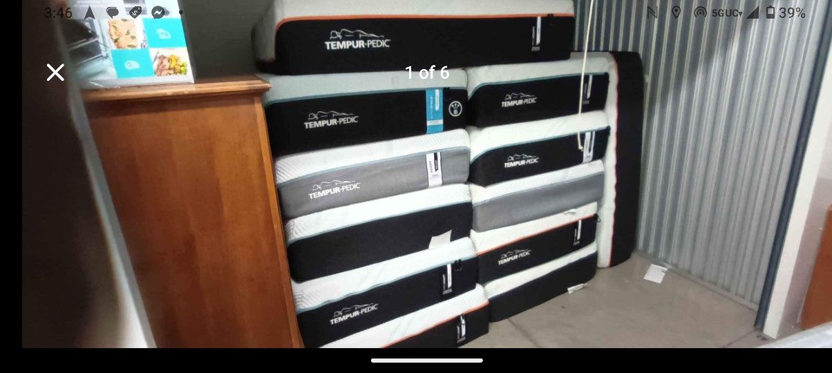 Tempurpedic Twin XL Mattresses. A Bit Damaged