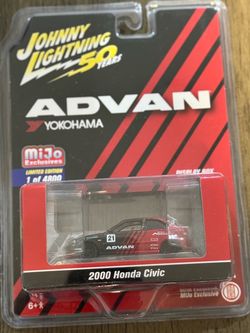 Johnny lightning Advan Honda Civic EK4