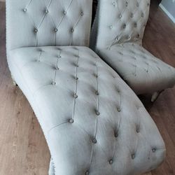 Tufted Lounge And Chair