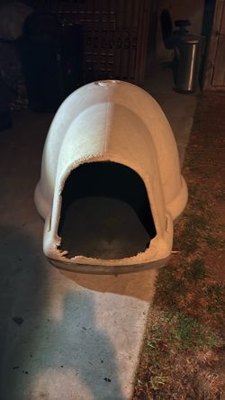 Large igloo dog house