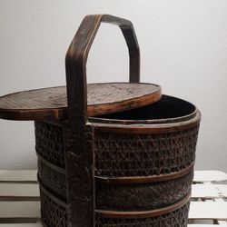  Wooden Basket 