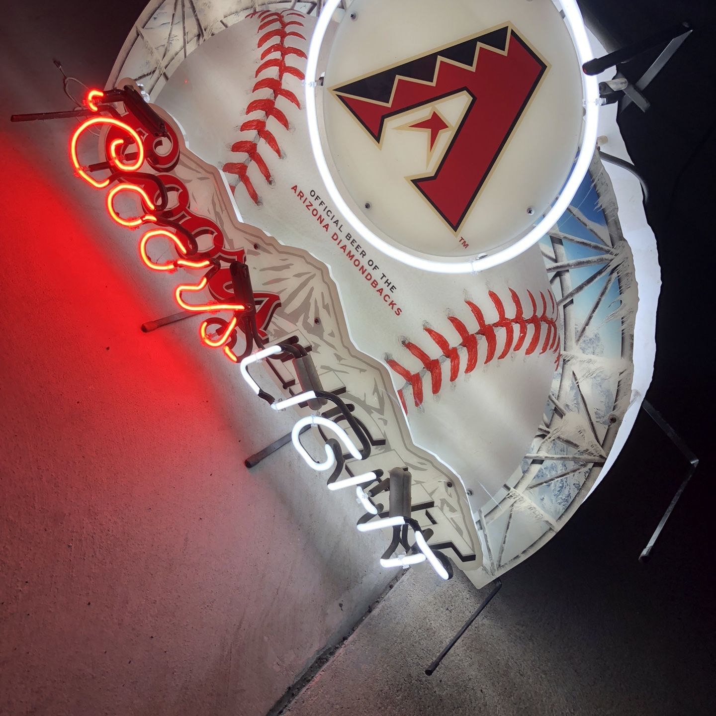 Arizona Diamondbacks Coorslight Sign for Sale in Peoria, AZ - OfferUp