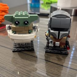 Lego Mandalorian Brick Heads 