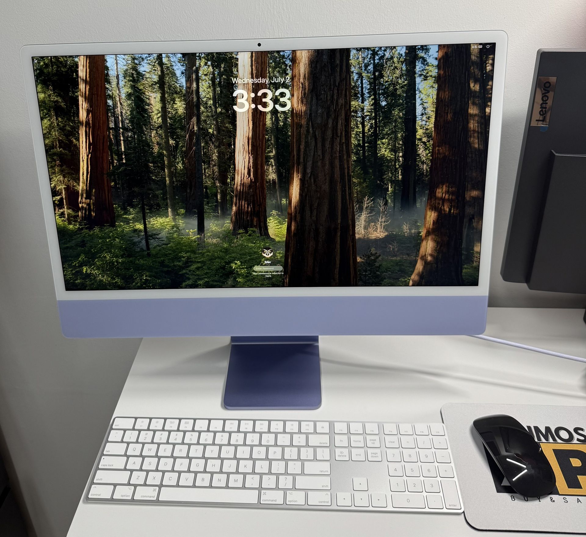 iMac 24 Retina M1 16Gb 512Gb Purple with Kit