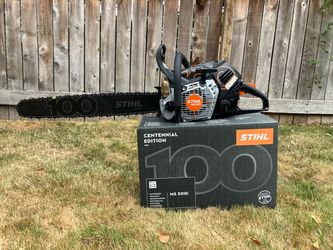 Stihl MS500i Centennial Edition Chainsaw