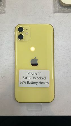 iPhone 11 64GB Unlocked Yellow