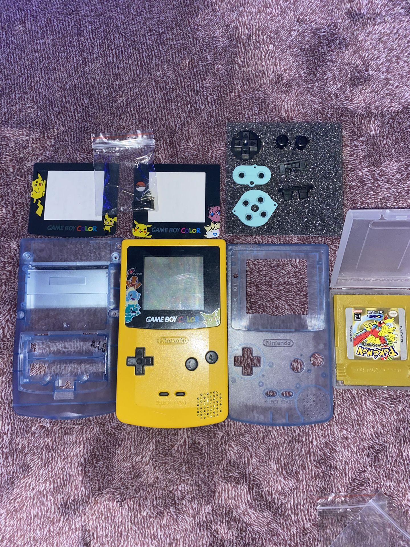 Game boy color Pokémon Gold