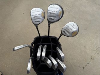 NEW OLD STOCK Wilson ProStaff OS Left-Handed Complete Golf Set, Bag Not Included – $175 OBO
