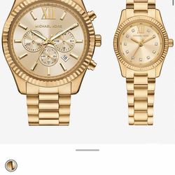 Lexington His Gold-Tone Watch 150 OBO