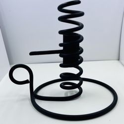 Vintage Spiral Courting Candle Holder