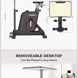 AFully - Exercise Bike with Desk