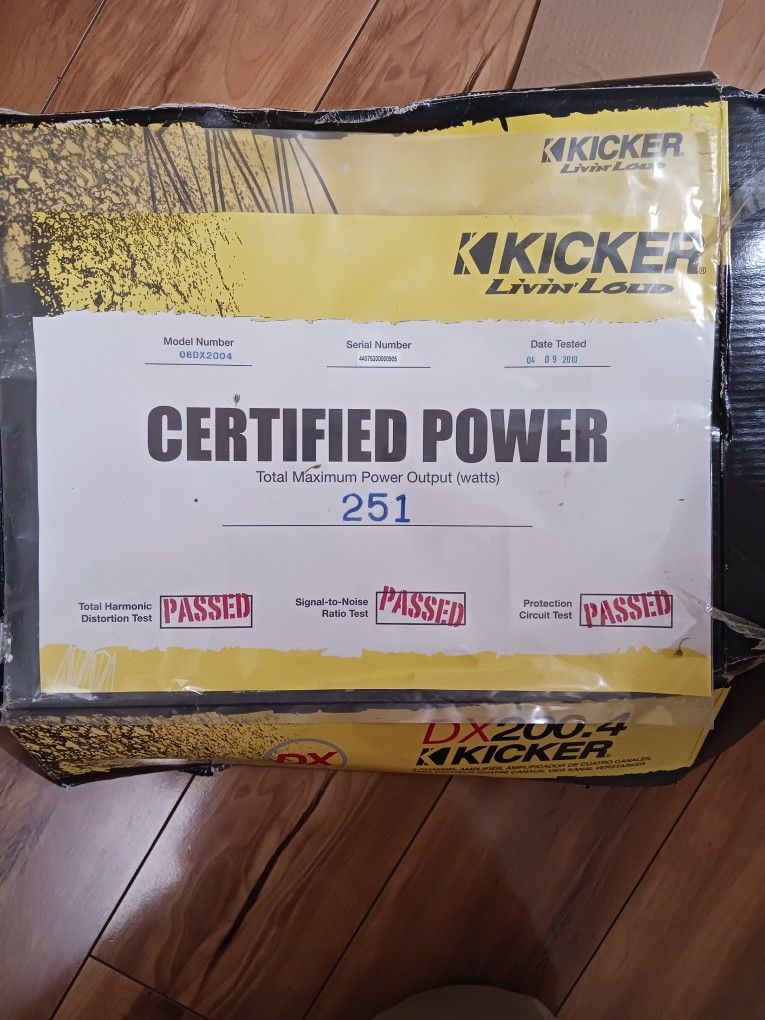 DX200.4 KICKER