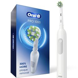 Set of 2 Oral-B Pro 1000 Rechargeable Electric Toothbrush for Kids Teens Youth 3 Modes