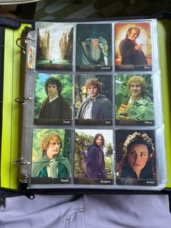 Lord of the rings cards