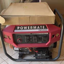 Powermate Generator PM9400E (Brand New)