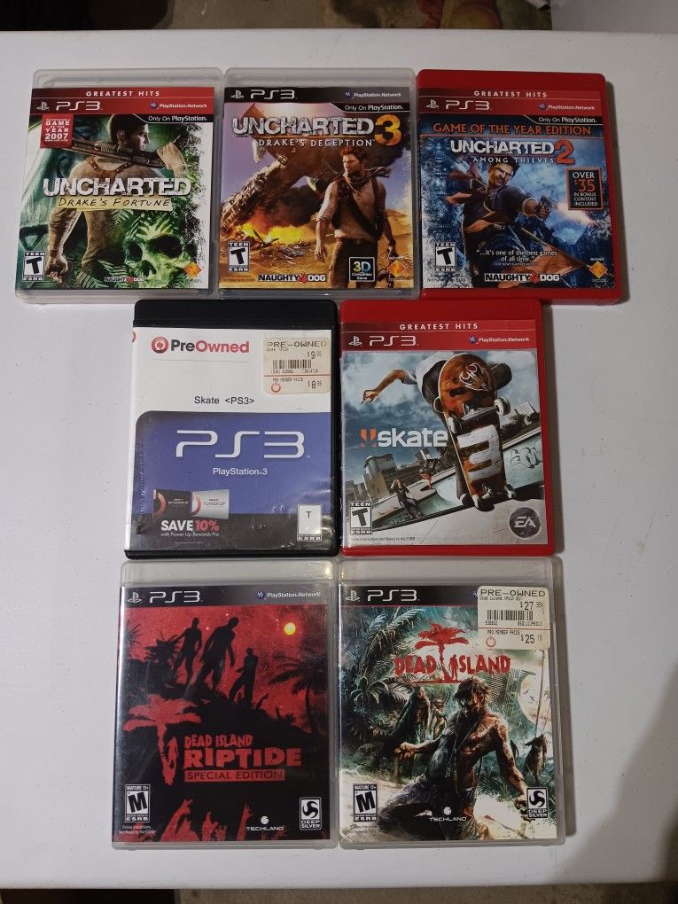PS3 Video Games Bundle