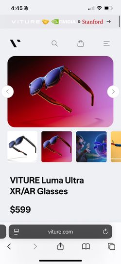 Virtue Luma Ultra virtual resort glasses