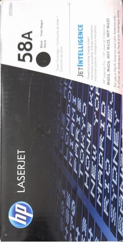 HP 58A Black LaserJet Toner Cartridge