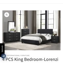 New King Bedroom Set 