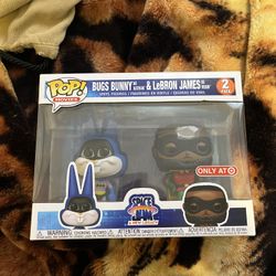 Bugs Bunny & Lebron Funko Pop 2 Pack