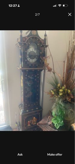 Grandfather wall clock