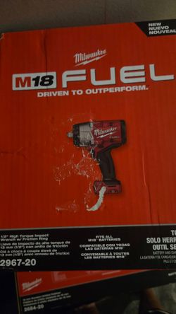 Milwaukee M18 1/2 impact