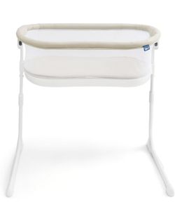 HALO BassiNest Lite Bedside Bassinet – Mesh Sides & Lowering Wall