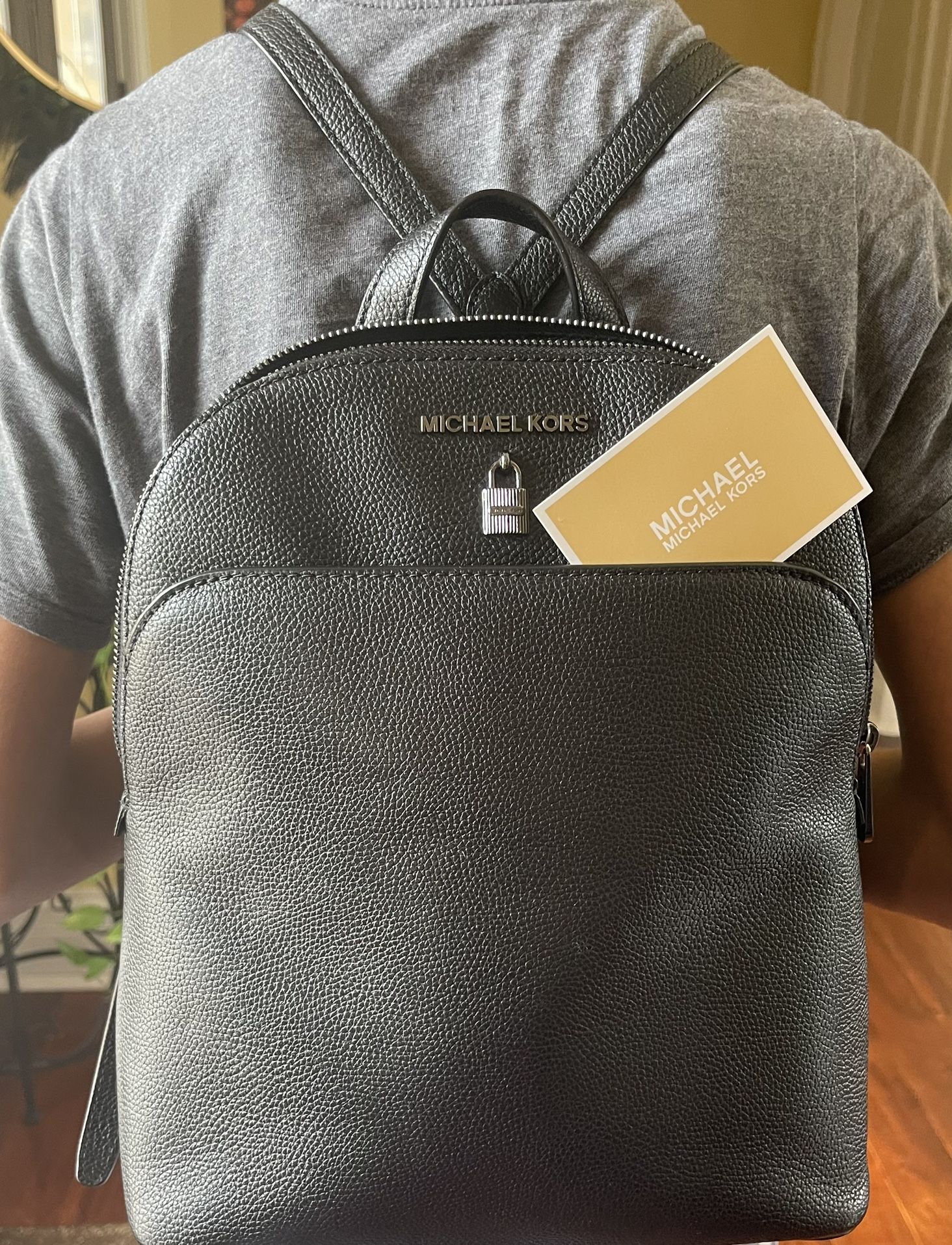 Michael Kors Leather Backpack Handbag