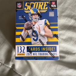 Football Cards 2022 Score Blaster Box