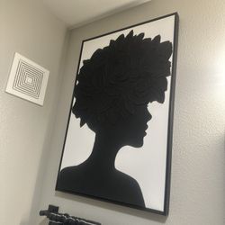 Black And White Canvas picture 