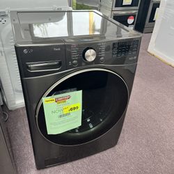 Washer, 27” Front Load Washer Dryer Set 