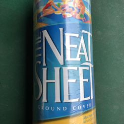 Neat Sheet 57” X 77” Ground cover for beach, picnic, etc.