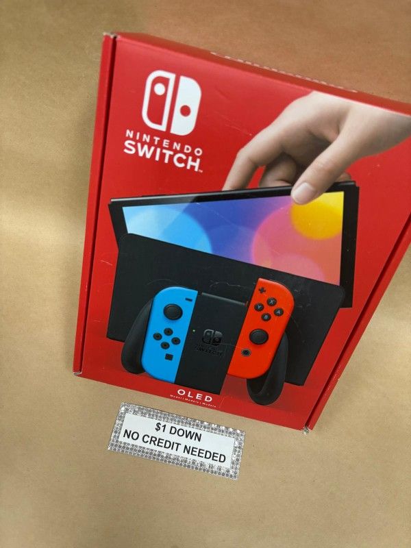 Nintendo Switch Oled Game Console New - Pay $1 today and pay the rest later -