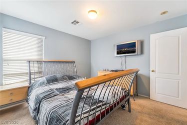 Queen Metal and Wood Bed Frame & Mattress